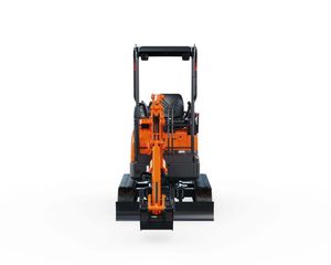 Miniexcavadora Kubota U17-5 usada, equipada con orugas de goma según la configuración aplicable de la máquina. - Product Image 5
