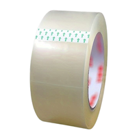 Rouleaux de ruban d'emballage adhésif simple face solide personnalisé pour une expédition d'emballage sécurisée