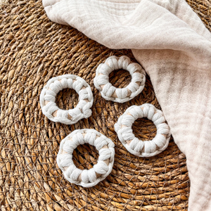 Anneaux de serviette Rond de serviette en bois! Porte-serviettes. Bague macramé pour décoration de table. Décoration d'intérieur. - Product Image 2