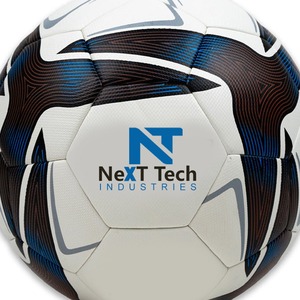 Next Tech Nouveau style Technologie hybride de football Ballon de match professionnel Matériau de texture en TPU Conception personnalisée et logo personnalisé - Product Image 2