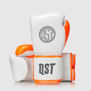 QST Guantes de boxeo de lucha duraderos y cómodos Velcro soporte de muñeca Accesorios de gancho y bucle Mantiene los guantes firmes y seguros. - Product Image 1