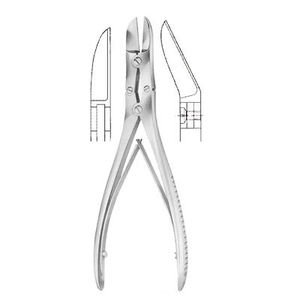Ciseaux à os Ruskin Liston en acier médical, ciseaux à os orthopédiques, forceps chirurgicaux de 9 pouces par SurgiRight Instruments - Product Image 4
