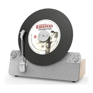 Tocadiscos de Madera y Plata Serie LS LSA 071 Compatible con Accesorios para Instrumentos Musicales Lenco Serie LS - Product Image 1