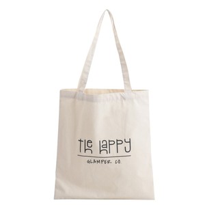 Vente en gros de sacs cabas en toile de coton réutilisables sacs à provisions pliables de taille personnalisée et à motif de lettres - Product Image 6