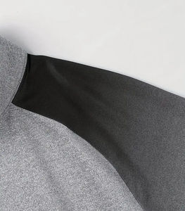 Embroidered Applique Heavyweight Pullover Hoodies <b>Men's</b> Winter Plain Dyed half <b>zip</b> <b>top</b> quality <b>up</b> sweatshirt for <b>men</b> - Product Image 5