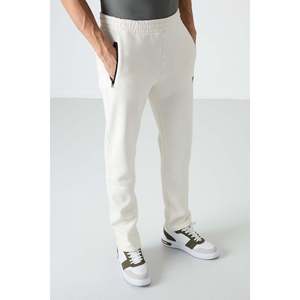 Pantalon de survêtement en molleton pour homme Carlo Ecru - 84942 - Ecru - Product Image 4