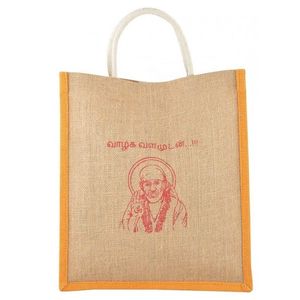 Bolsas de yute de moda reutilizables personalizadas ecológicas, bolsas de regalo de yute Natural personalizadas para la venta, solución de compras sostenible - Product Image 1