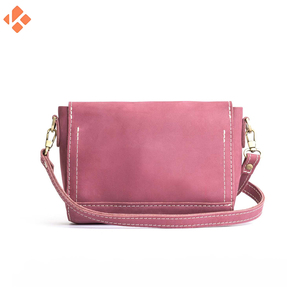 2024 bolso cruzado de cuero PU de alta calidad para mujer, bolso de hombro con cierre de cremallera de moda Vintage, monedero barato de tarifa al por mayor - Product Image 3