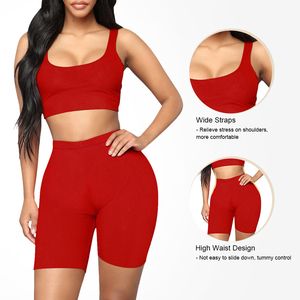 Nouvel arrivage Tenue de yoga Ensembles pour femmes Entraînement fitness Deux pièces Plus Size Femmes Vêtements actifs Ensemble fitness gym - Product Image 3
