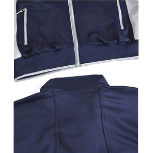 ชุดวอร์มวิ่งปี 2026 รับสกรีนโลโก้ ชุดวอร์มผู้ชายสำหรับขาย ชุดวอร์มผู้ชายทรงเข้ารูป ชุดกีฬา คุณภาพการผลิตสูง - Product Image 4