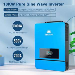 Sungoldpower ชุดแผงเซลล์แสงอาทิตย์, 48VDC 20kW SGR-20K30E 120โวลต์/240โวลต์ Lifepo4 30.72kWh แบตเตอรี่ลิเธียม32x450วัตต์แผงโซลาร์ MPPT - Product Image 2