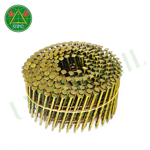 2.5x50mm Galvanisé Enduit 15 Degrés En Acier Bobine Clous pour Palette En Bois Pneumatique Vis Shank Styles De Vietnam Usine - Product Image 6