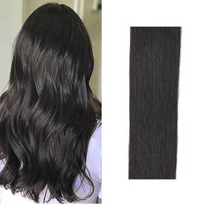 Extensiones de cabello ondulado virgen natural indio para mujer, cabello negro, precio al por mayor, paquetes de cabello humano sin procesar de alta calidad - Product Image 4
