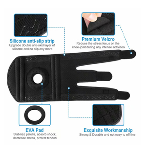 Alta calidad Unisex Nylon Neopreno Compresión Rodilleras Levantamiento de pesas Gimnasio Mangas transpirables Diseño Logotipo personalizable Deportes - Product Image 4