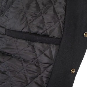 Chaqueta universitaria unisex con letras personalizadas, venta al por mayor, moda informal, diseño de béisbol, algodón, poliéster, para mujeres y hombres, para invierno - Product Image 4