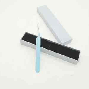 Pince à épiler professionnelle en acier inoxydable bonne qualité nouvel outil pour les pointes de fibres de grande quantité greffées de cils - Product Image 3