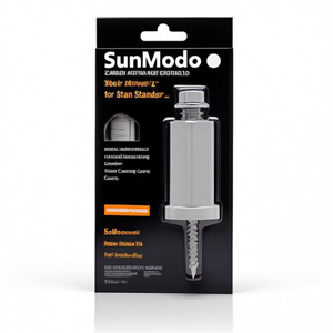 Support de fixation pour panneaux solaires SunModo EZ Metal Roof Mount 2" en argent pour l'installation sur toits en tôle et auvents - Product Image 2