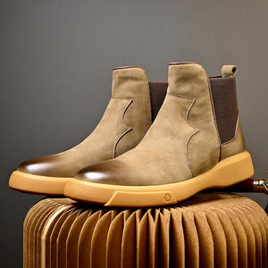 รองเท้าหนังวัวแท้แบบอ็อกซ์ฟอร์ด พร้อมส้นรองรับแรงกระแทกและดีไซน์กันลื่น รองเท้าหนังสำหรับสุภาพบุรุษ - Product Image 5