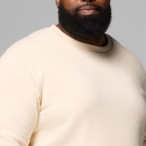 เสื้อสเวตเชิ้ตผู้ชายสำหรับใส่ทุกวัน ดีไซน์เรียบง่าย ตะเข็บคุณภาพพรีเมียม วัสดุคุณภาพสูง พร้อมโลโก้แบบกำหนดเองและคอกลม - Product Image 2