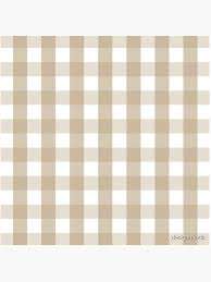 Tan Gingham