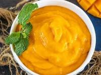 Natuurlijke Suiker-Vrije Alphonso Mango Puree Vlees in blik 100% Fruit Warmteverwerkt 3,1kg Blikken Verpakking Export Kwaliteit India