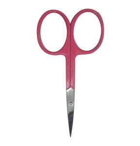 Professionnel en acier inoxydable lame tranchante manucure ciseaux à sourcils cuticule ongles beauté tondeuse personnalisé en plastique ongles sourcil - Product Image 6