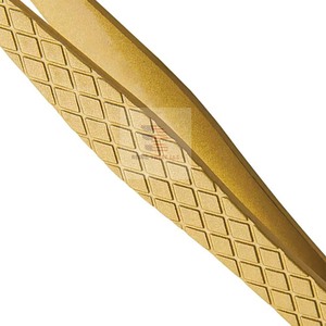 Pince à sourcils Pince à sourcils à pointe inclinée en acier inoxydable personnalisée à vendre - Product Image 4