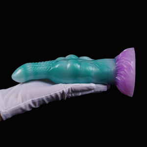 Plug anal en silicone liquide avec grande ventouse, dildo réaliste pour femmes - Product Image 3