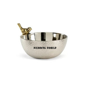 Fournisseur de bols en chocolat en métal, taille personnalisée, décoration, vente en gros, bol à bonbons, design classique et élégant, bol en chocolat design - Product Image 6