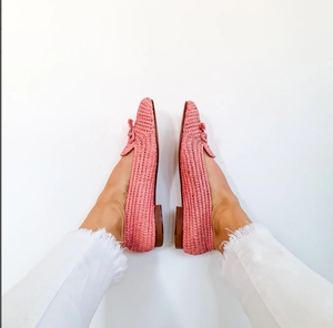 Chaussures en raphia tendance de haute qualité, faites à la main, mocassins en raphia, chaussures d'été, chaussures marocaines, plates, personnalisées - Product Image 2
