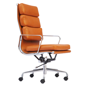 Wesley-01 Sedia da Ufficio Girevole in Pelle di Alta Classe con Caratteristiche Ergonomiche - Product Image 4