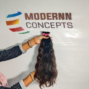 En gros 100% Non Transformés Noir Temple Vietnamien Extensions de Cheveux Humains Pas Cher Droite Cheveux Indiens Vendeur En Vrac Vague Naturelle - Product Image 3