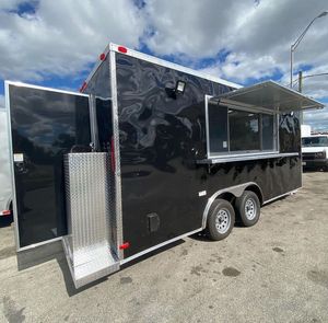 Wholesale Food Trucks Mobile Fast Food Trailer/Outdoor Mobile Food Trailer for Sale - Product Image 6