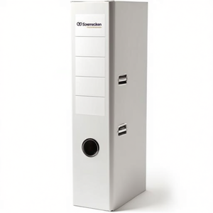 Soennecken 70mm A4 <b>Cardboard</b> Binder with Polypropylene Outer Lamination and Paper Inner Lamination - Product Image 3