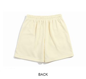 Hot Sale Summer Fashion Women's Loose Style <b>Shorts</b> Premium Quality 330gsm Cotton Terry Solid Drawstring Outdoor <b>Shorts</b> <b>Cheap</b> - Product Image 2