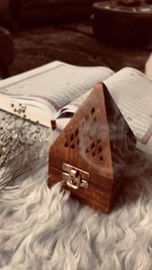 CALMING 2025 nuevo quemador de madera de madreperla Bakhoor Ncense Madhkan quemador árabe Oud quemador para fragancia del hogar para Ramadán - Product Image 2