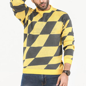 Pulls pour hommes en laine de coton dernier style chandails pour hommes 2025 nouveauté chandails pour hommes - Product Image 1