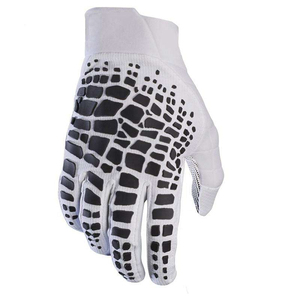 2025 personnalisé écran tactile Silicone impression Logos réfléchissants équipement de moto Motocross vélo sangle d'équitation gants réglables - Product Image 1