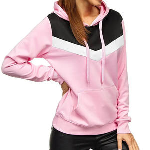 Pull à capuche pour femme au design unique, dernière mode, nouveau style, en coton/polaire, tissu respirant, couleurs contrastées - Product Image 3