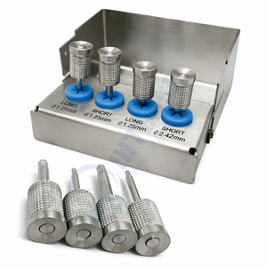 Kit de tournevis manuel pour implants dentaires en acier inoxydable 4 pièces, outils de placement de précision longs et courts - Product Image 6