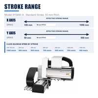 Robot Cartesian XYS440-A dengan Penggerak Sekrup Bola, Manipulator Linear Dua Sumbu Cantilever untuk Jalur Produksi Otomatis