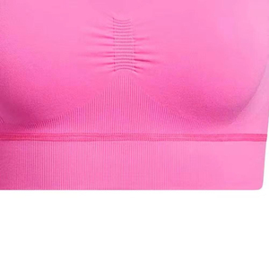 Wholesale Women Sports <b>Bra</b> Medium Support Comfortable Nude Yoga <b>Bra</b> with Double <b>Straps</b> Spandex/Polyester Breathable Quick Dry - Product Image 4