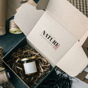 Boîtes en carton personnalisables innovantes avec impression intérieure de matériaux durables pour le papier d'emballage de perruque cosmétique de bougie PET - Product Image 2