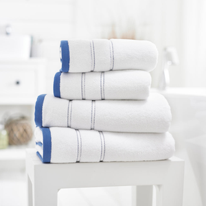 Serviette de bain de couleur unie personnalisable 35 RTS en bambou durable et coton turc tissé pour le visage de la salle de sport, la cuisine et les voyages - Product Image 3