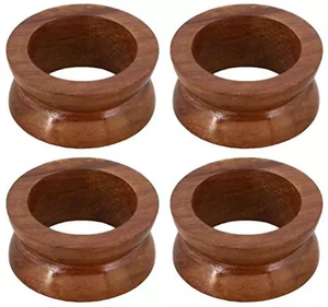 Anneau de serviette en bois, modèle styliste, fabrication artisanale, pour maison et hôtels, vente en gros, livraison par les revendeurs - Product Image 6