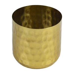 Pot de cire design à la recherche vintage, pot de bougie design en métal massif, idéal pour la vaisselle, support de photophore design - Product Image 6