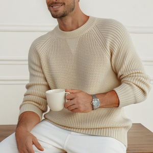 Suéter Cárdigan Informal para Hombre, Cálido, de Punto, con Botones, Manga Larga, Ligero, Suave, para Otoño e Invierno, Uso Diario - Product Image 5