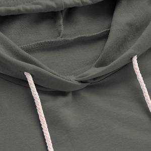 Sudaderas Cortas con Capucha para Mujer, Sudaderas de Manga Larga con Capucha, Estilo Informal, con Bolsillo, para Invierno, con Logotipo Frontal - Product Image 6