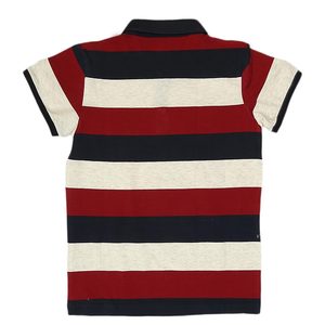 เสื้อยืดโปโลเด็กชาย - สีแดง - Product Image 3