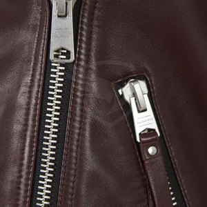 Bon marché, vestes en cuir pour femmes, vestes en cuir pour femmes, veste en cuir de couleur personnalisée - Product Image 5